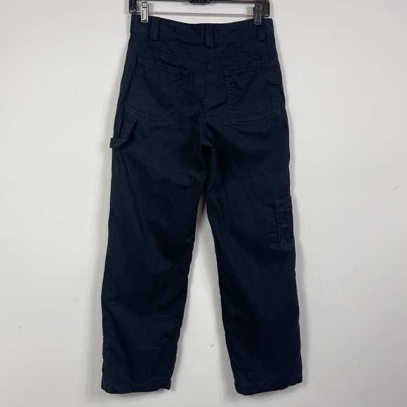 ARITZIA Sunday Best New Oscar Pant Black 6 Cargo Carpenter Utility 90s Inspired - Picture 5 of 16